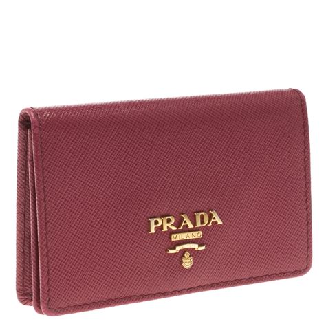 business card case prada|prada small wallet price.